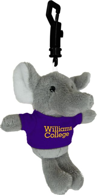 Williams College Plush Keychain