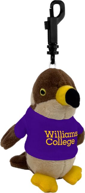 Williams College Plush Keychain