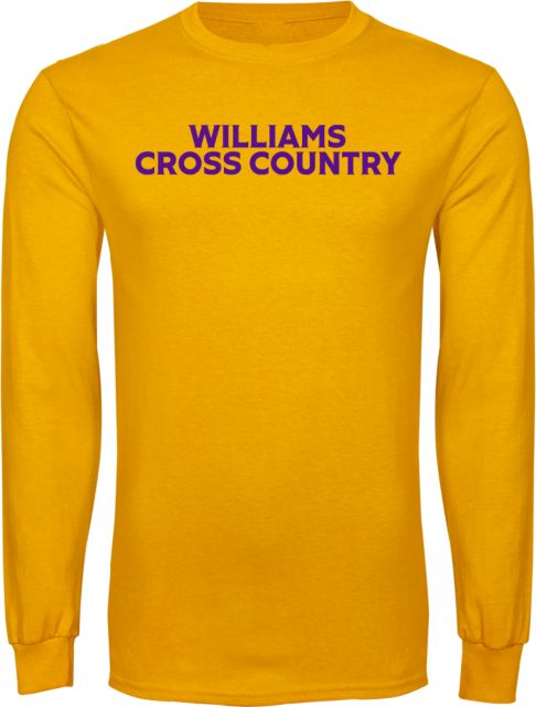 Williams College Long Sleeve T Shirt Williams Cross Country - ONLINE ONLY