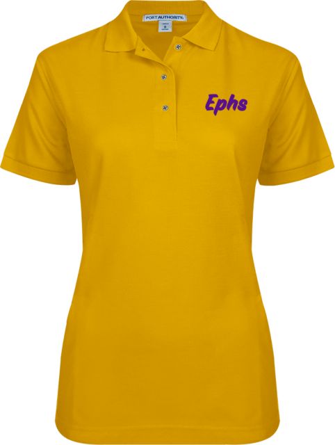 Williams College Womens Silk Touch Pique Polo Ephs Logo - ONLINE ONLY